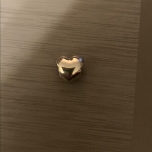 RETIRED Genuine Pandora Silver Heart Charm